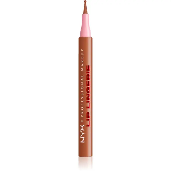 NYX Professional Makeup NYX Professional Makeup Lip Lingerie маркер за устни за дълготраен ефект цвят 03 Barely There 1 мл.