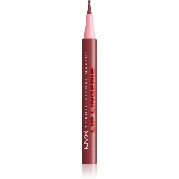 NYX Professional Makeup NYX Professional Makeup Lip Lingerie маркер за устни за дълготраен ефект цвят 10 Up All Night 1 мл.