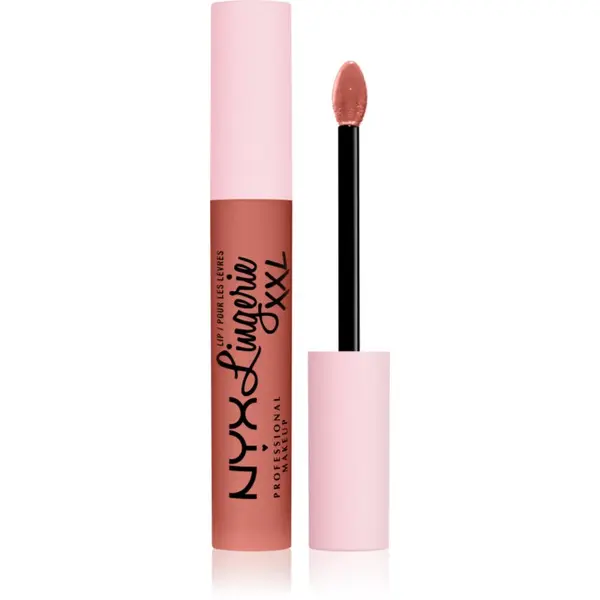NYX Professional Makeup NYX Professional Makeup Lip Lingerie XXL течно червило с матиращ завършек цвят 02 - Turn On 4 мл.