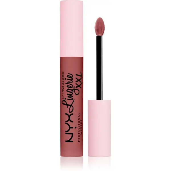 NYX Professional Makeup NYX Professional Makeup Lip Lingerie XXL течно червило с матиращ завършек цвят 05 - Stripd down 4 мл.