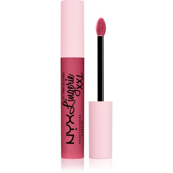 NYX Professional Makeup NYX Professional Makeup Lip Lingerie XXL течно червило с матиращ завършек цвят 15 - Pushd up 4 мл.