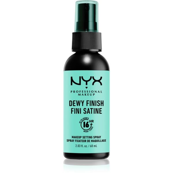 NYX Professional Makeup NYX Professional Makeup Makeup Setting Spray Dewy спрей за фиксация 02 Dewy Finish / Long Lasting 60 мл.