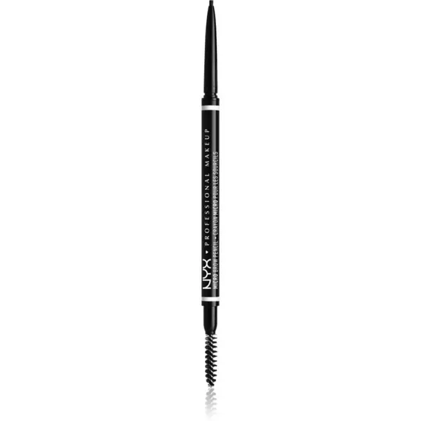 NYX Professional Makeup NYX Professional Makeup Micro Brow Pencil молив за вежди цвят 08 Black 0.09 гр.