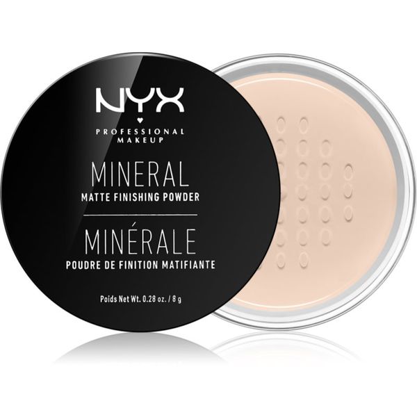 NYX Professional Makeup NYX Professional Makeup Mineral Finishing Powder минерална пудра цвят Light/Medium 8 гр.