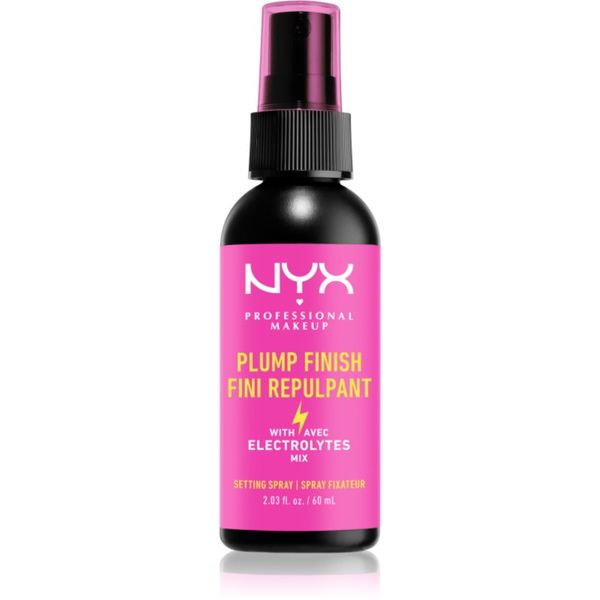 NYX Professional Makeup NYX Professional Makeup Plump Finish Setting Spray фон дьо тен фиксатор с витамини 60 мл.