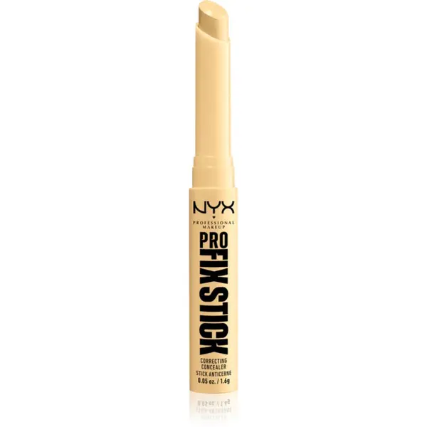 NYX Professional Makeup NYX Professional Makeup Pro Fix Stick коректор за уеднаквяване цвета на кожата цвят 0.3 Yellow 1,6 гр.