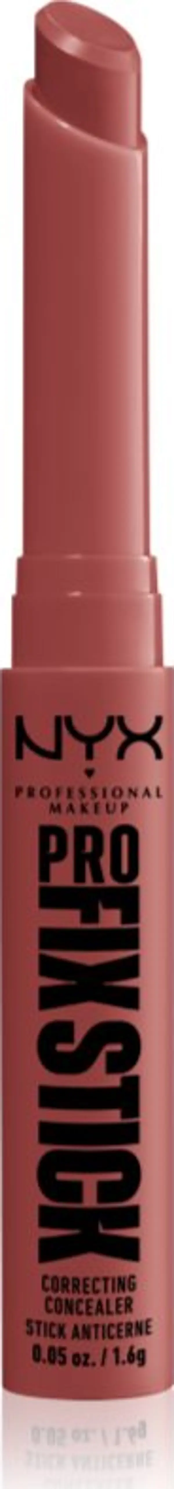 NYX Professional Makeup NYX Professional Makeup Pro Fix Stick коректор за уеднаквяване цвета на кожата цвят 0.6 Brick Red 1.6 гр.