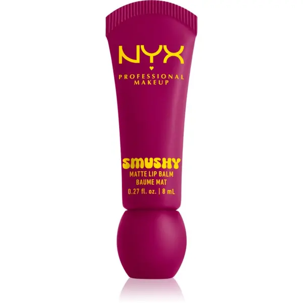 NYX Professional Makeup NYX Professional Makeup Smushy Matte Lip Balm балсам за устни с матиращ ефект цвят Silly Sippin' 8 мл.