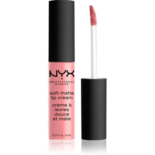 NYX Professional Makeup NYX Professional Makeup Soft Matte Lip Cream леко течно матиращо червило цвят 06 Istanbul 8 мл.