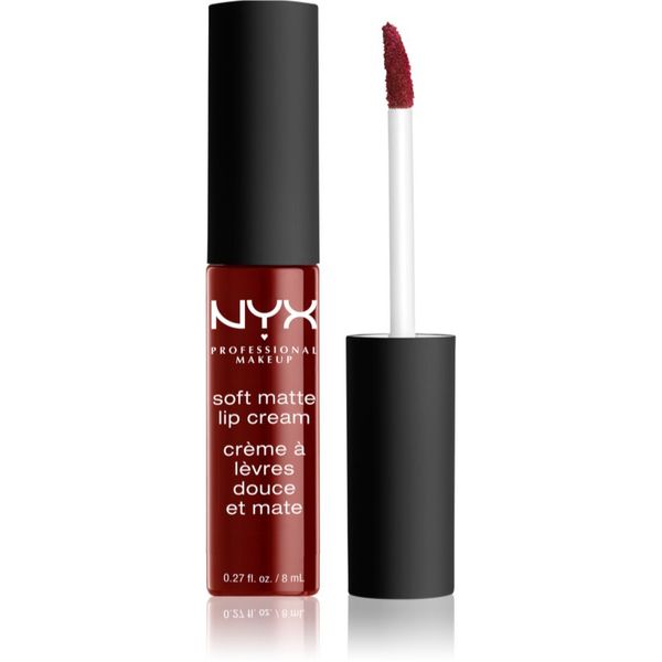 NYX Professional Makeup NYX Professional Makeup Soft Matte Lip Cream леко течно матиращо червило цвят 27 Madrid 8 мл.