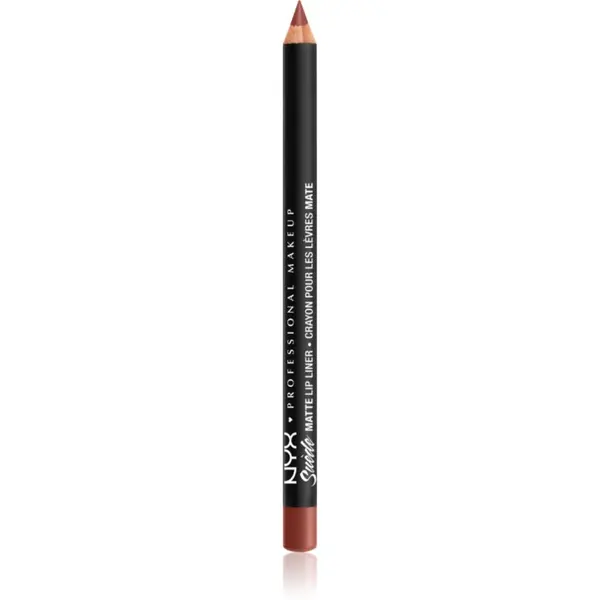 NYX Professional Makeup NYX Professional Makeup Suede Matte  Lip Liner матиран молив за устни цвят 34 Alabama 1 гр.