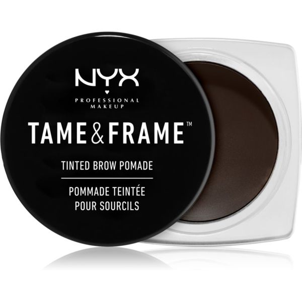 NYX Professional Makeup NYX Professional Makeup Tame & Frame Brow помада за вежди цвят 05 Black 5 гр.