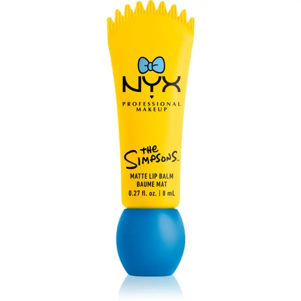 NYX Professional Makeup NYX Professional Makeup The Simpsons Smushy балсам за устни с матиращ ефект цвят Peekaboo Blue 8 мл.