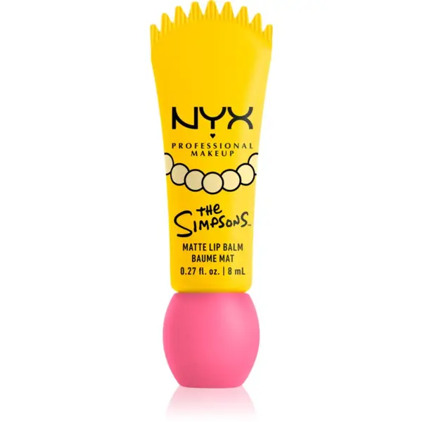 NYX Professional Makeup NYX Professional Makeup The Simpsons Smushy балсам за устни с матиращ ефект цвят Smarty Pink 8 мл.