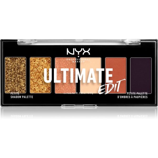 NYX Professional Makeup NYX Professional Makeup Ultimate Edit Petite Shadow палитра сенки за очи цвят 06 Utopia 6x1.2 гр.
