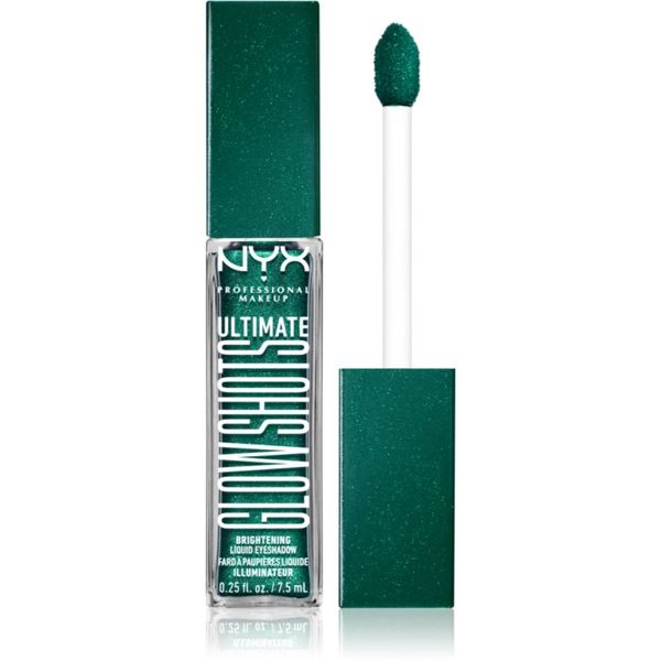 NYX Professional Makeup NYX Professional Makeup Ultimate Glow Shots течни очни сенки с брокат цвят 22 Watermelon Wealth 7,5 мл.