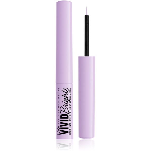 NYX Professional Makeup NYX Professional Makeup Vivid Brights течни очни линии цвят 07 Lilac Link 2 мл.