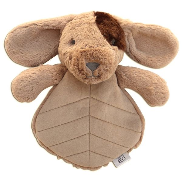 O.B Designs O.B Designs Baby Comforter Toy Dave Dog плюшена играчка Taupe 1 бр.