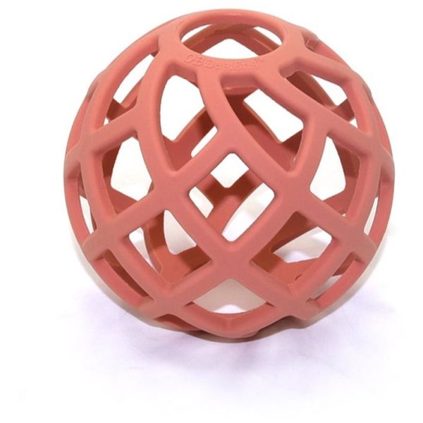 O.B Designs O.B Designs Eco-Friendly Teether Ball гризалка Blush 3m+ 1 бр.