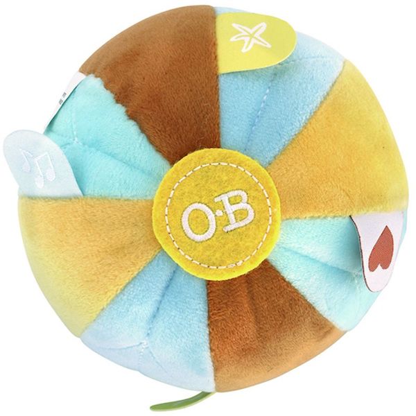 O.B Designs O.B Designs Sensory Ball плюшена играчка Autumn Blue 3m+ 1 бр.