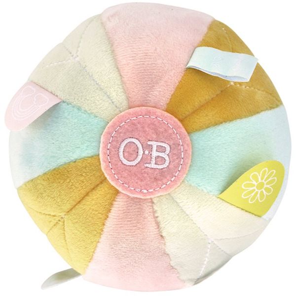 O.B Designs O.B Designs Sensory Ball плюшена играчка Autumn Pink 3m+ 1 бр.