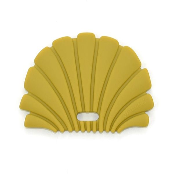 O.B Designs O.B Designs Shell Teether гризалка Gold 3m+ 1 бр.