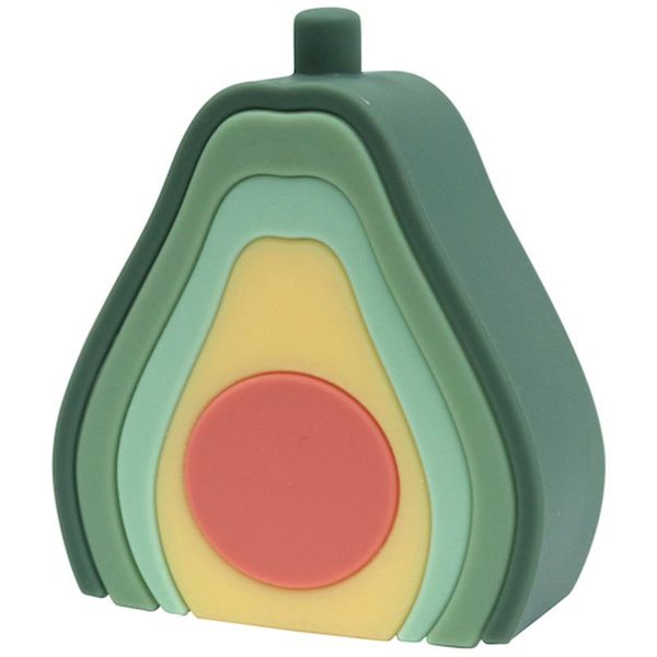 O.B Designs O.B Designs Silicone Avocado Stacker играчка за подреждане 10m+ 1 бр.