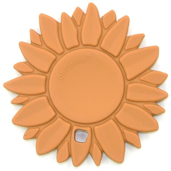 O.B Designs O.B Designs Sunflower Teether гризалка Ginger 3m+ 1 бр.