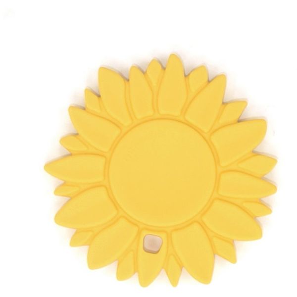O.B Designs O.B Designs Sunflower Teether гризалка Lemon 3m+ 1 бр.