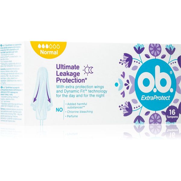 o.b. o.b. Extra Protect Normal тампони 16 бр.