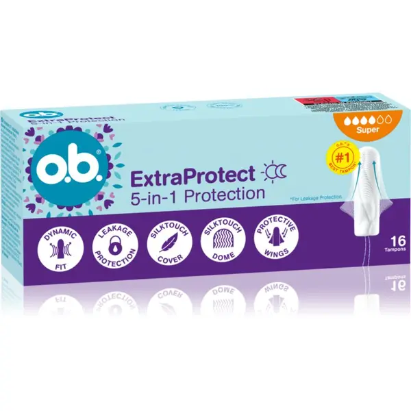 o.b. o.b. Extra Protect Super тампони 16 бр.