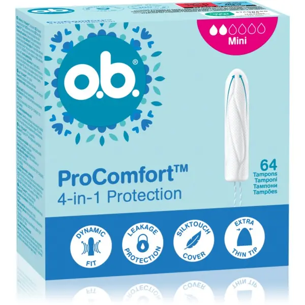 o.b. o.b. Pro Comfort Mini тампони 64 бр.