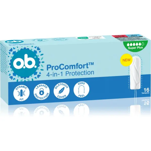 o.b. o.b. Pro Comfort Super Plus тампони за силна менструация 16 бр.