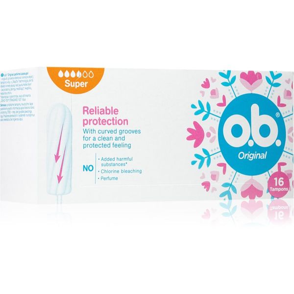 o.b. o.b. Super тампони 16 бр.
