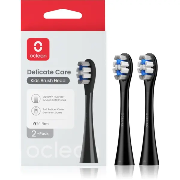 OClean Oclean P3K8 Black сменяеми глави за деца 2 бр.