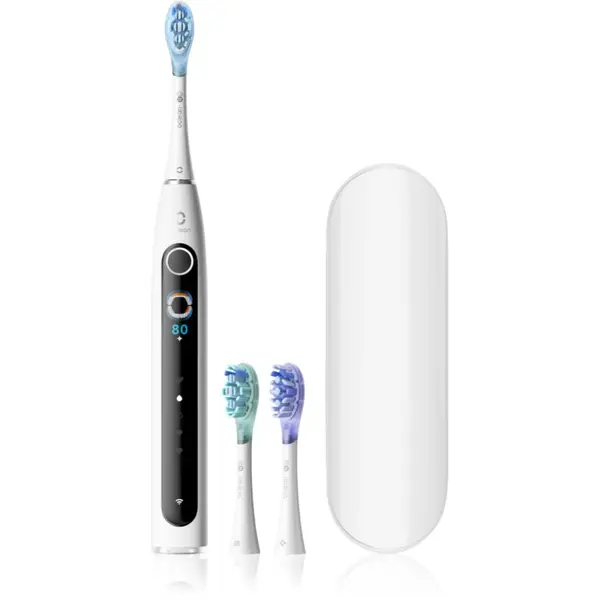 OClean Oclean X Pro 20 Set четка за зъби + 2 резервни глави с калъфка за пътуване White