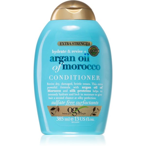 OGX OGX Argan Oil Of Morocco Extra Strenght възстановяващ балсам за увредена коса 385 мл.
