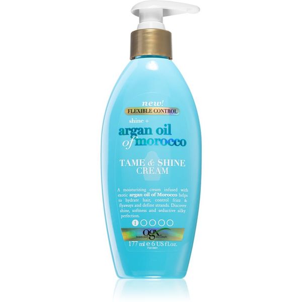 OGX OGX Argan Oil Of Morocco изглаждащ крем  за блясък и мекота на косата 177 мл.