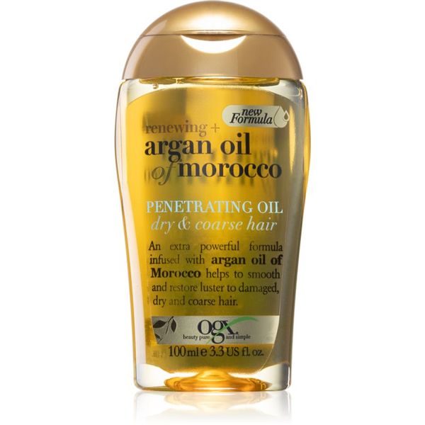 OGX OGX Argan Oil Of Morocco подхранващо масло за суха и непокорна коса 100 мл.