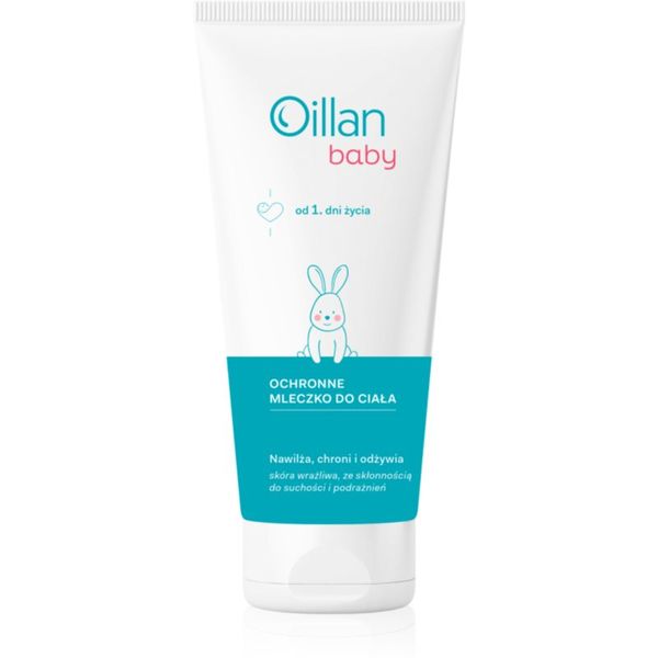 Oillan Oillan Baby Moisturizing Body Lotion защитно масло за тяло за деца от раждането им 200 мл.
