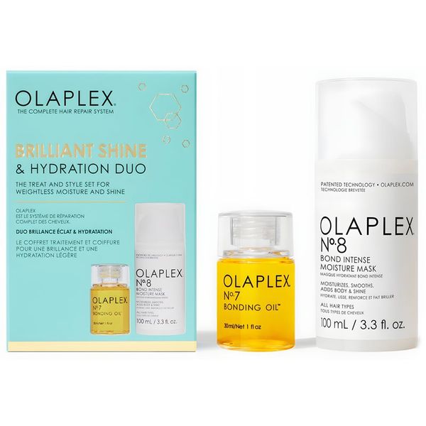 Olaplex Olaplex Brilliant Shine & Hydration Duo козметика за коса(за хидратация и блясък)