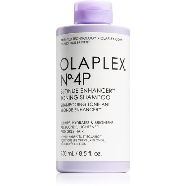 Olaplex Olaplex N°4P Blond Enhancer Toning Shampoo лилав тониращ шампоан неутрализиращ жълтеникавите оттенъци 250 мл.