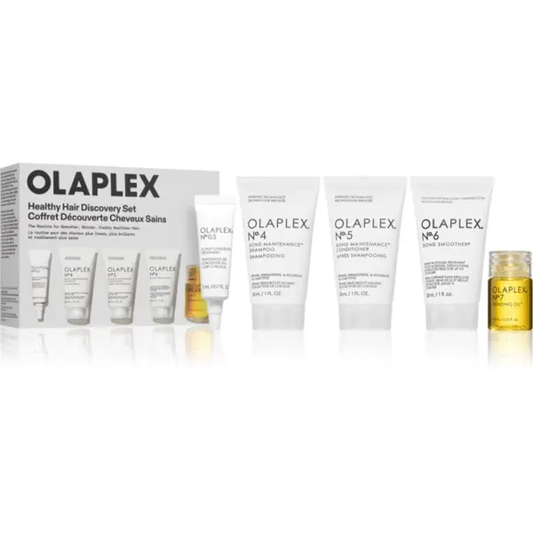 Olaplex Olaplex Set подаръчен комплект за увредена и крехка коса малка опаковка