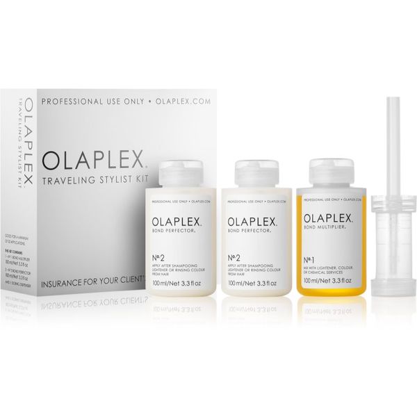 Olaplex Olaplex Traveling Stylist Kit комплект за пътуване (за обезцветена, боядисана и химически третирана коса) за жени