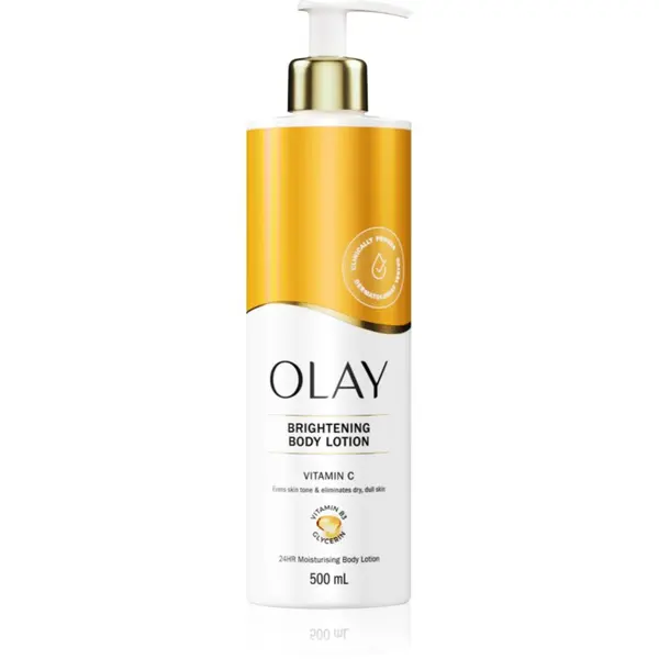 Olay Olay Vitamin C Brightening Body Lotion хидратиращо мляко за тяло с ревитализиращ ефект 500 мл.
