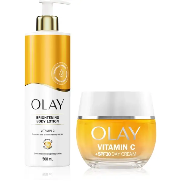 Olay Olay Vitamin C комплект за тяло и лице