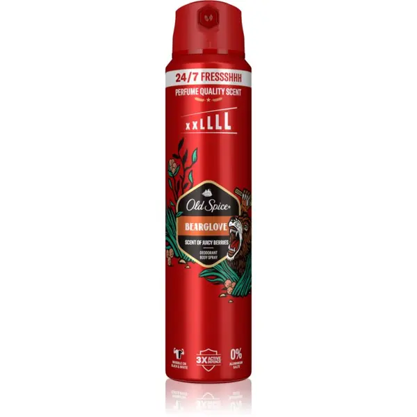 Old Spice Old Spice Bearglove освежаващ дезодорант за мъже 250 мл.