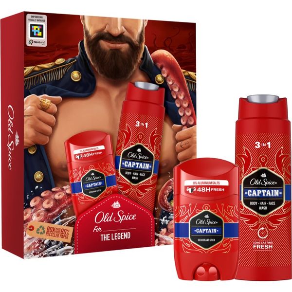 Old Spice Old Spice Captain Dark Captain подаръчен комплект (за мъже)