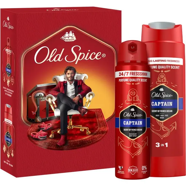 Old Spice Old Spice Captain Gentleman Set подаръчен комплект за мъже