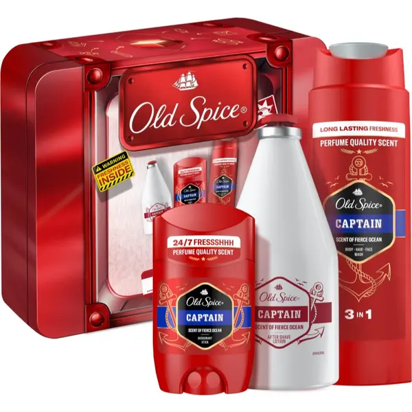 Old Spice Old Spice Captain Tin Box подаръчен комплект за мъже